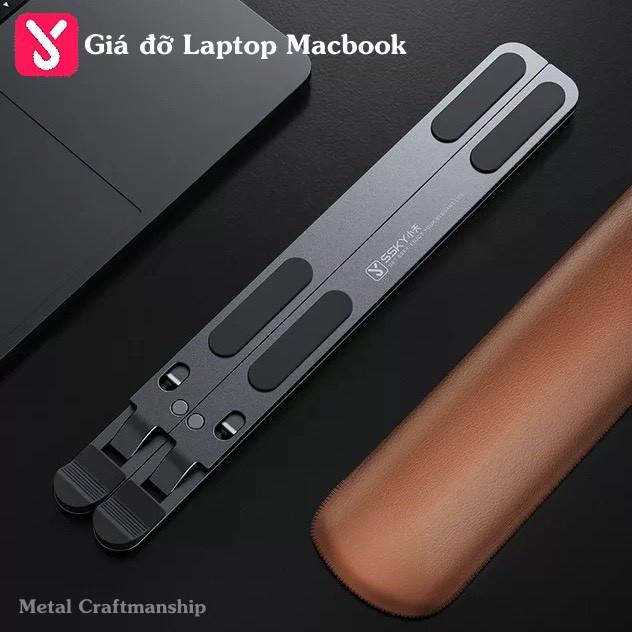 Giá đỡ dành cho LAPTOP, MACBOOK, IPAD bằng nhôm có thể điều chỉnh được độ cao