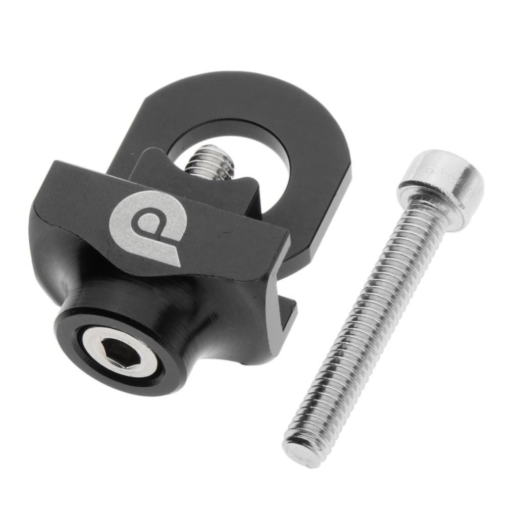 Bicycle Chain Tensioner Folding BMX Single Speed Bike Chain Guide Adjuster Fastener