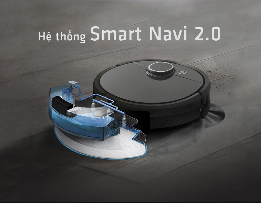 Robot lau nhà hút bụi thông minh smarth move Hero DX96 (NEW 100%), model mới nhất điều khiển qua app điện thoại - máy hút bụi lau nhà thông minh siêu cấp smarth move D0624