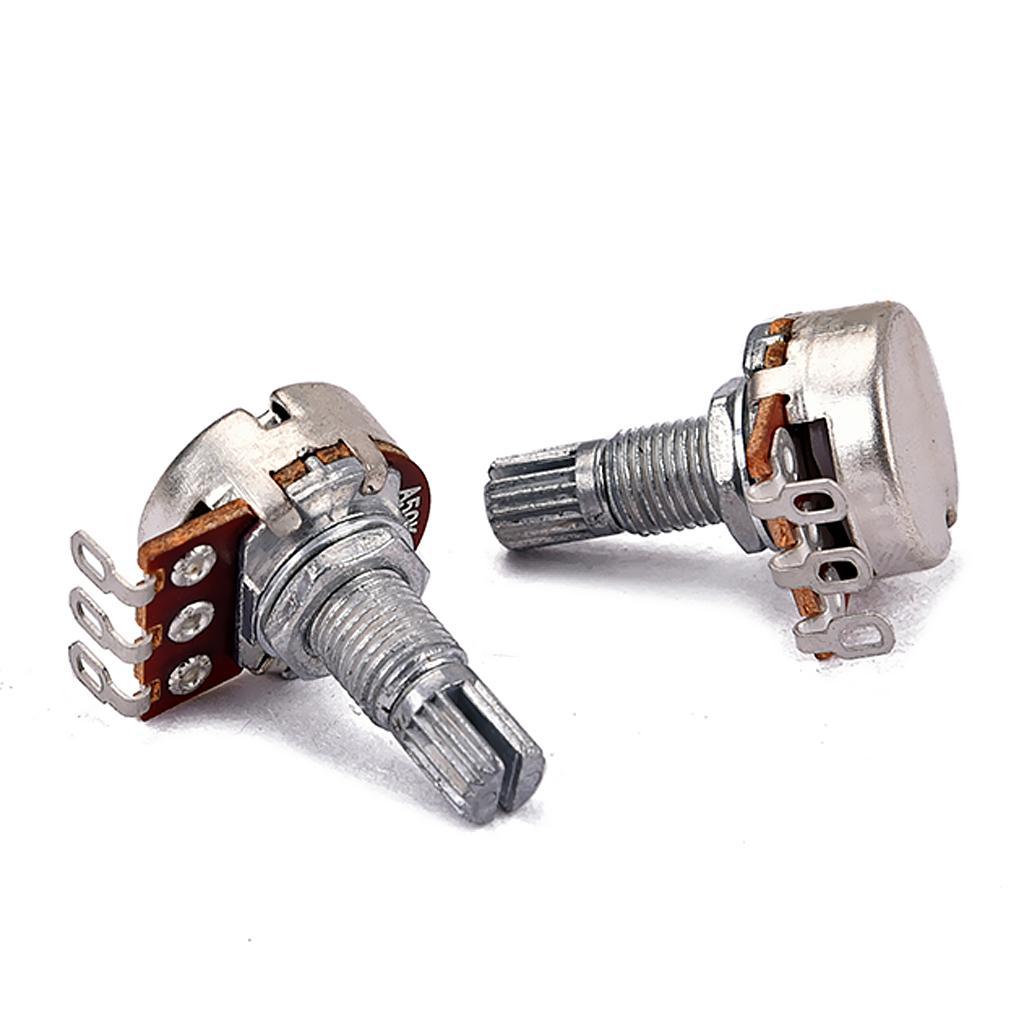 10Pcs Guitar Parts Control Pot Pulling Potentiometer A50k/B50K Switch