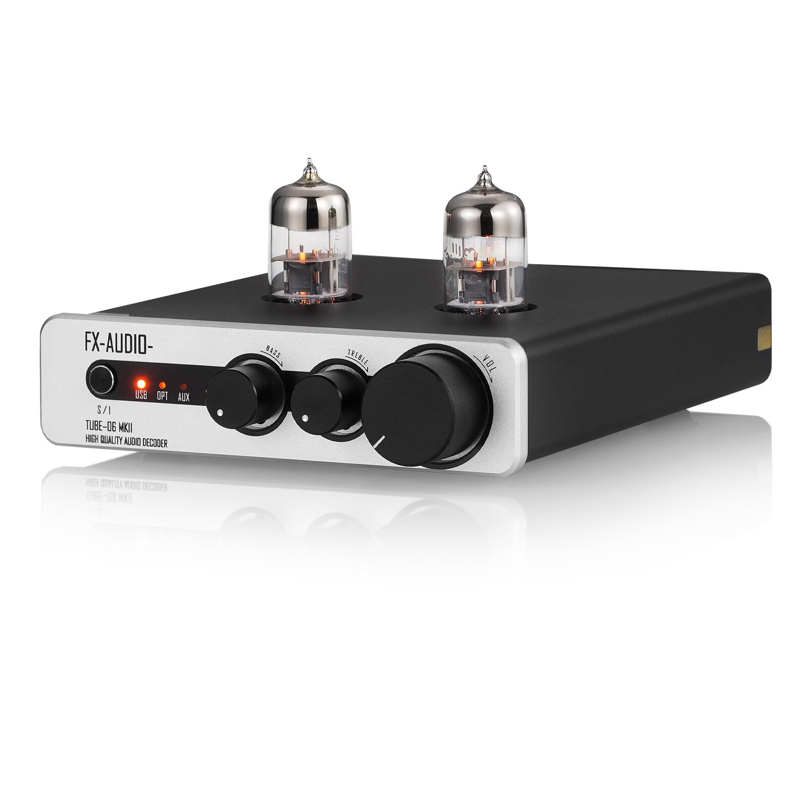 Bộ Ampli Đèn 6N3 Preamplifier Đèn, Chỉnh Bass-Treble FX-Audio TUBE-06 MKII - Hàng Chính Hãng