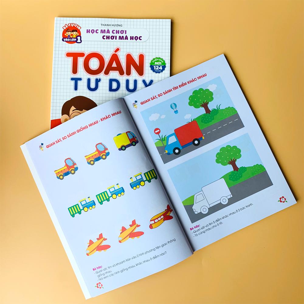 Toán Tư Duy Vừa Học Vừa Chơi Cho Trẻ Từ 4-6 Tuổi