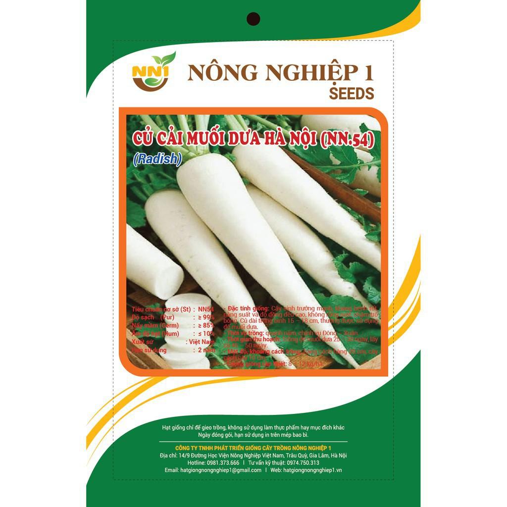 HẠT GIỐNG CỦ CẢI MUỐI DƯA HÀ NỘI - 50G