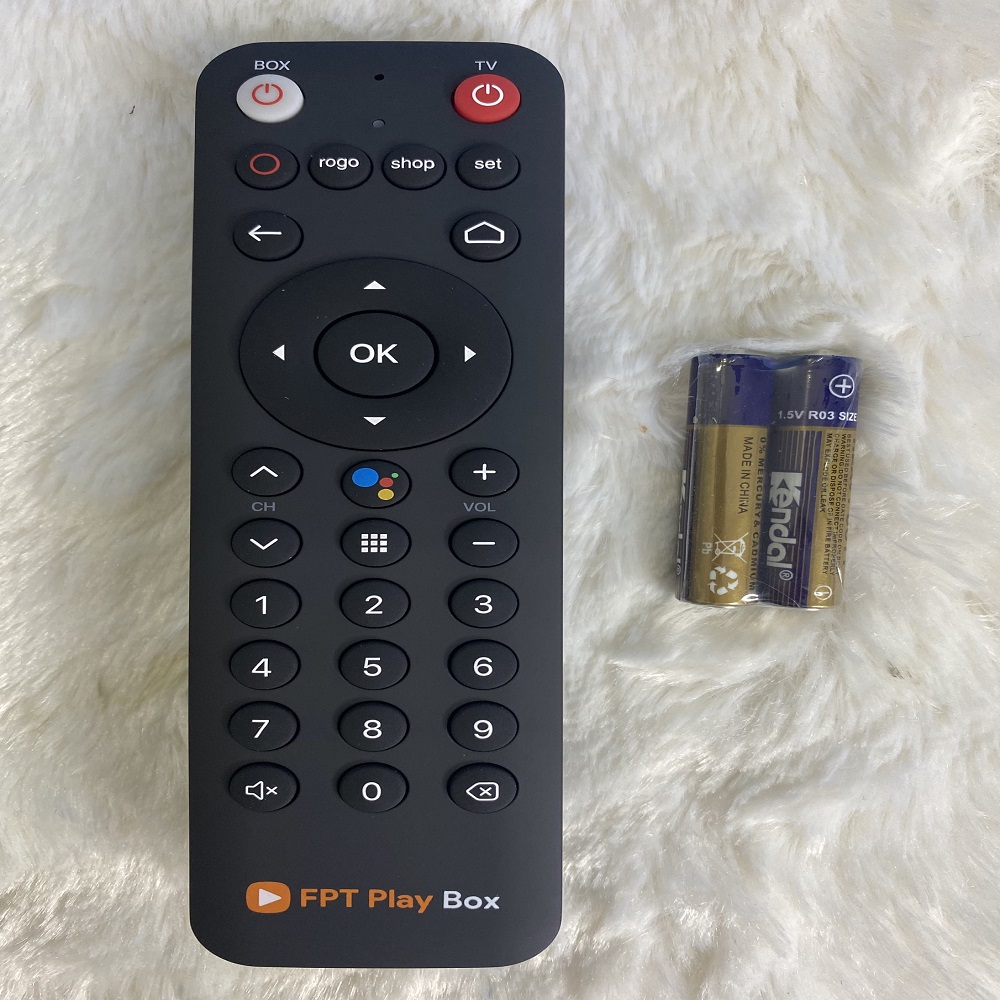 Remote Điều Khiển Cho Hộp TV FPT Play Box + Giọng Nói,HÀNG CHÍNH HÃNG.