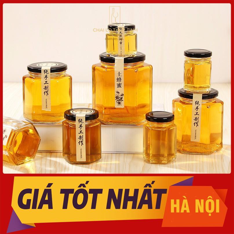 Hũ Lục Giác Nắp Thiếc 380ML