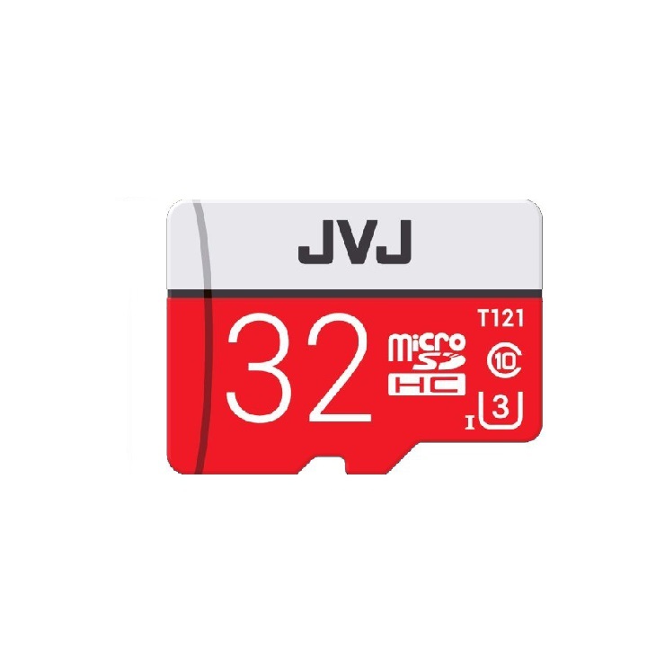 Thẻ nhớ JVJ Micro SDHC Pro 32G C10 – thẻ nhớ chuyên dụng cho camera - Hàng chính hãng