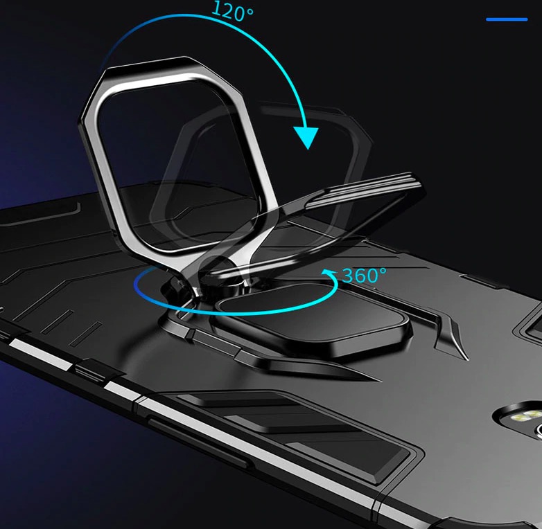 Ốp lưng Realme 6 iron man chống sốc kèm iring