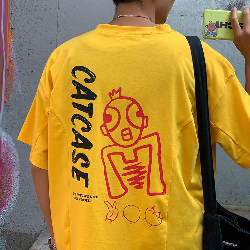 Áo Thun Nam Ngắn Tay Cổ Tròn Thời Trang