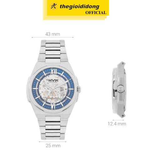 Đồng hồ MVW Galaxy 43 mm Nam MSA088-01-S1 - Hàng Chính Hãng
