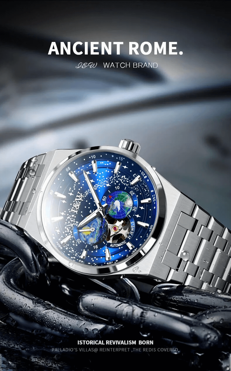 Đồng hồ nam chính hãng IW CARNIVAL IW708G-2 Kính sapphire ,chống xước ,Chống nước 50m ,Bảo hành 24 tháng,Máy cơ ,dây kim loại thép không gỉ 316L, thiết kế đơn giản dễ đeo