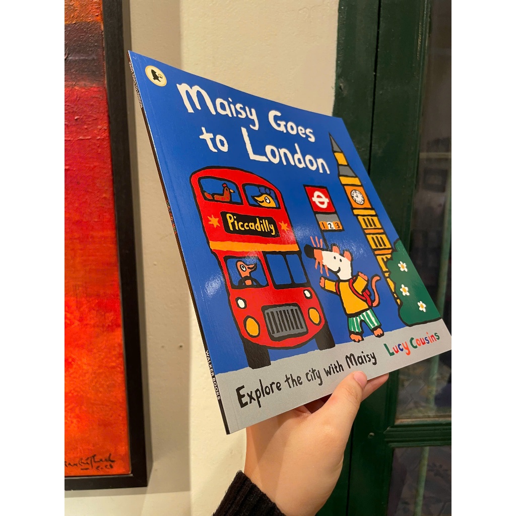 Sách - Maisy Goes to London by Lucy Cousins - Gift for boys and girls aged 3+