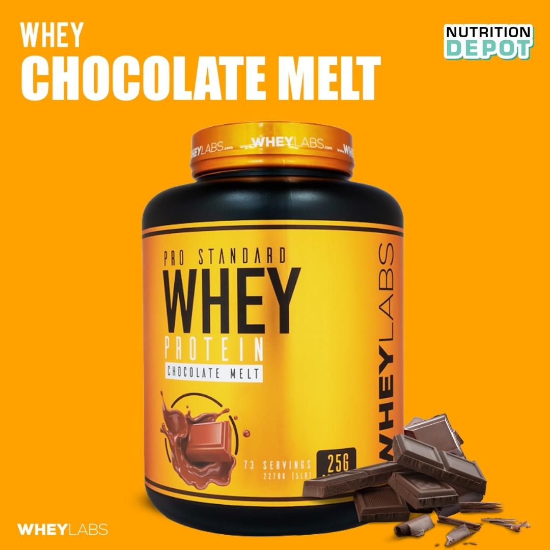 Sữa tăng cơ Wheylabs Pro Standard Whey Protein hũ 5lbs - TẶNG KÈM 1 WHEYLABS BCAA 30 lần dùng