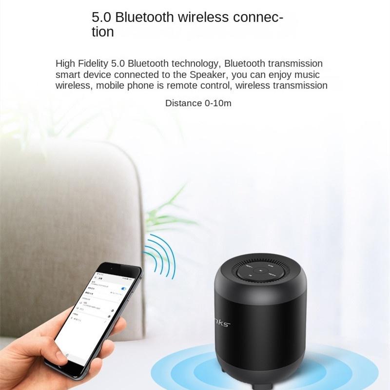 Loa Bluetooth Không Dây Thông Minh TWS Series Hỗ Trợ Thẻ Máy Tính Để Bàn
