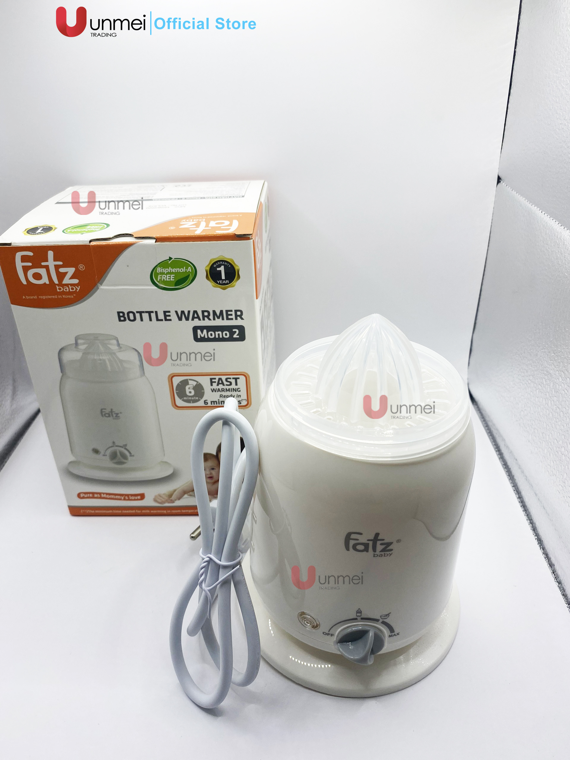 Máy Hâm Sữa - Mono 2 - Fatzbaby Fb3002SL