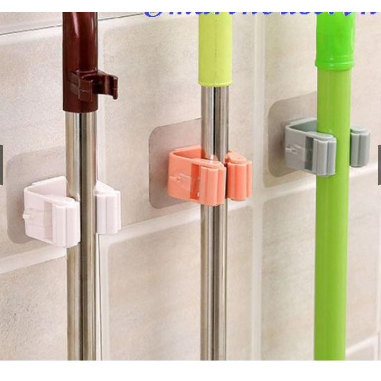 Móc cài chổi dán tường siêu chắc tiện dụng