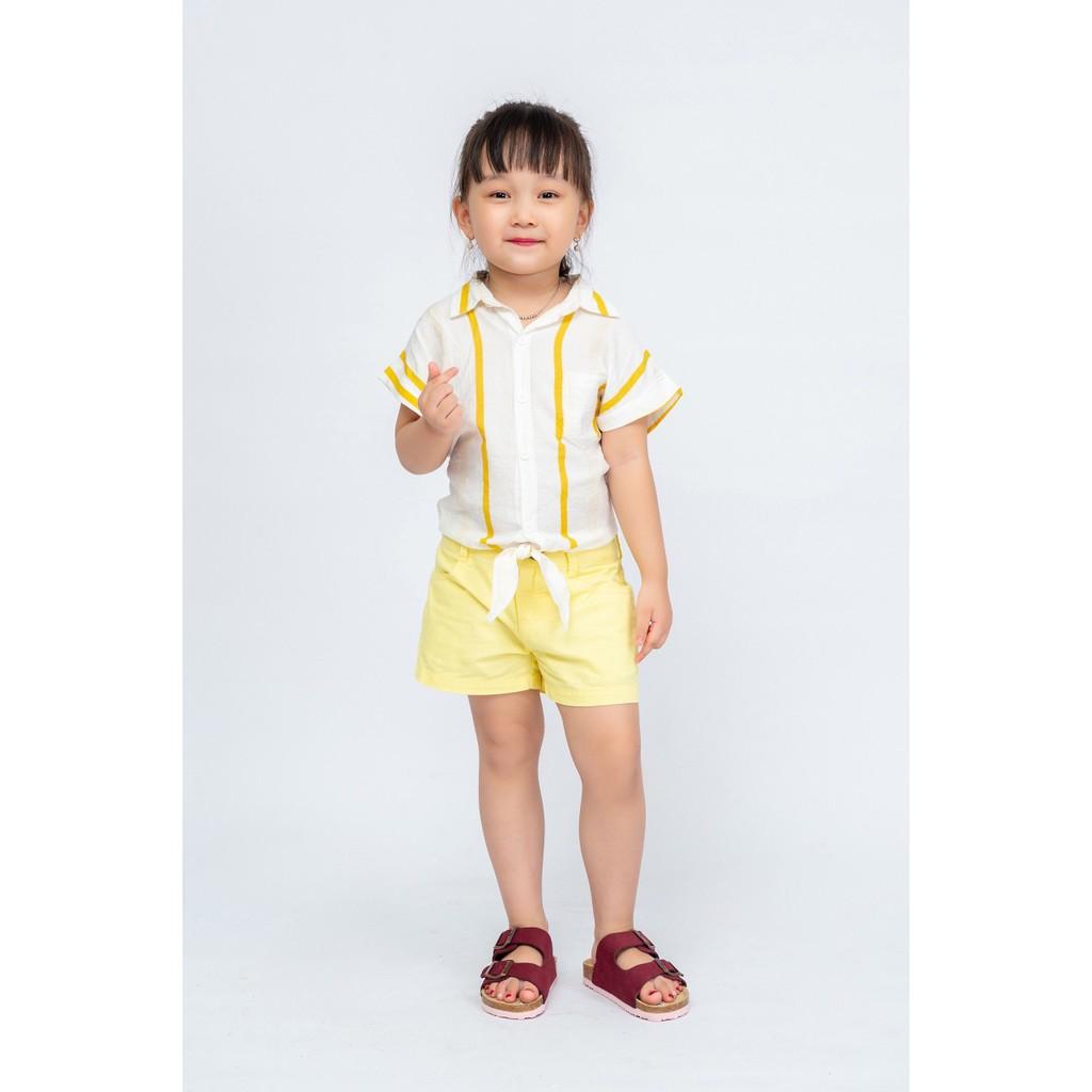 Dép trẻ em KID BABY (Dép da bò, Đế trấu êm ái cho trẻ) - B01