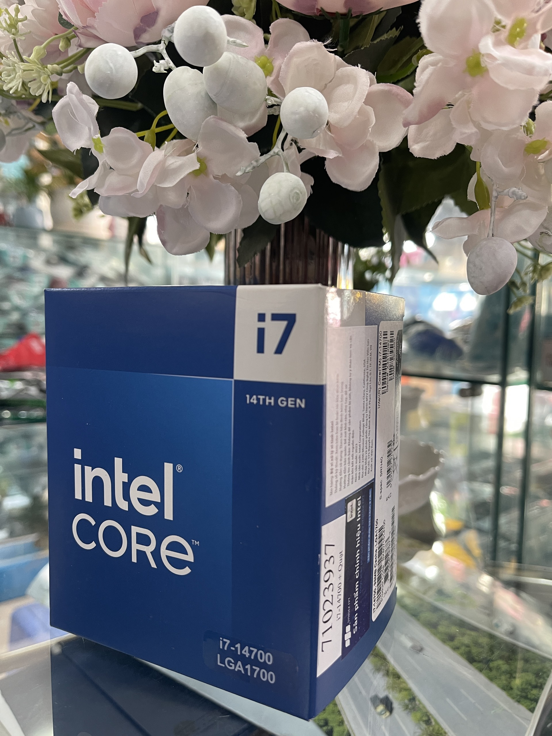 CPU Intel Core i7 14700 5.4GHz (Socket 1700, 20 Nhân 28 Luồng 33MB 65W) - Hàng chính hãng (NEW BOX)