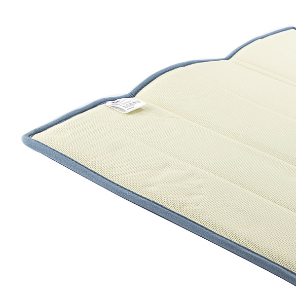 Thảm Chùi Chân Lock & Lock Memory Foam Viền Kiểu Stripe (S) MAT510