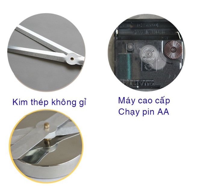 Đồng hồ dán tường TỰ THIẾT KẾ DIY 