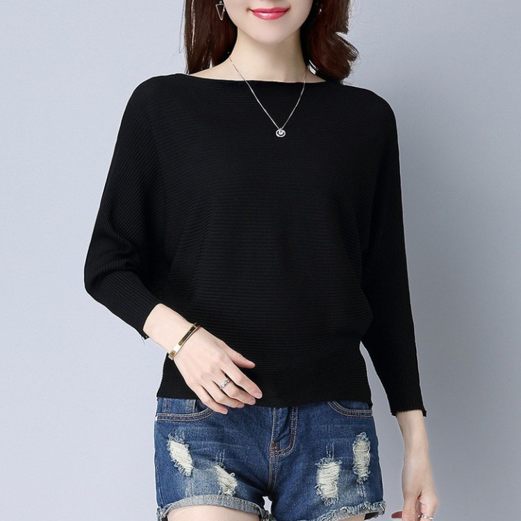 Áo len cánh dơi form bo gấu hàng len mịn đẹp , chất dày dặn