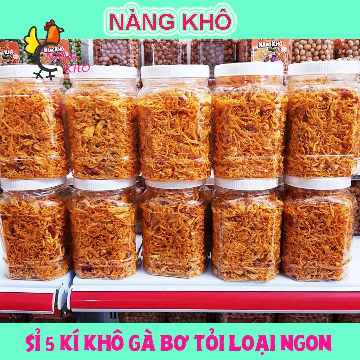 Sỉ 5 Kí Khô Gà Bơ Tỏi Loại 1 | Nàng Khô
