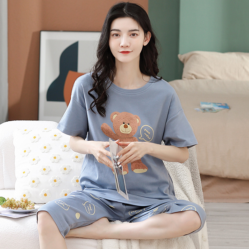 Quần áo mặc nhà cotton 5635