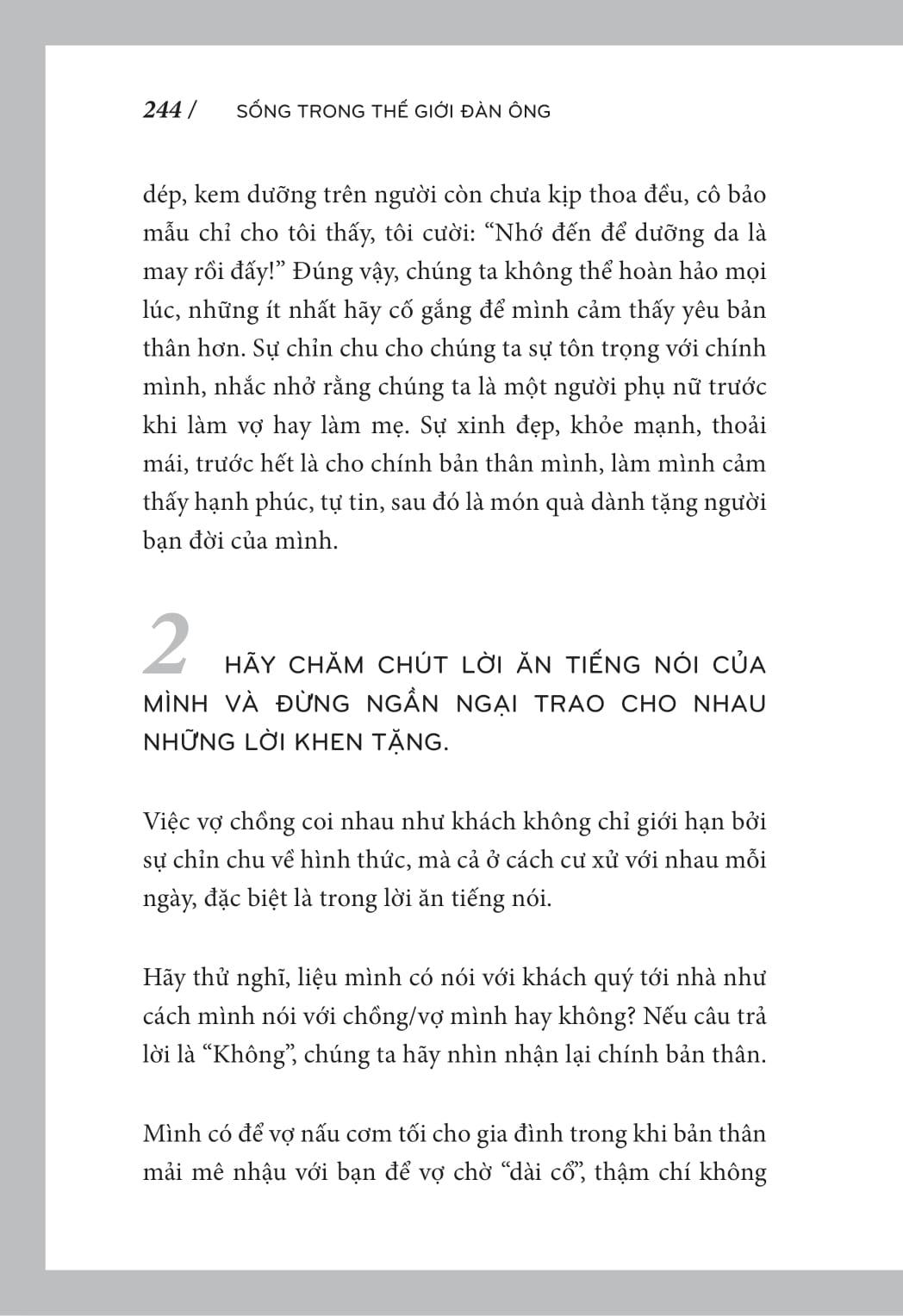 Sống Trong Thế Giới Đàn Ông (Tái Bản Lần Thứ 4 & Có Bổ Sung)