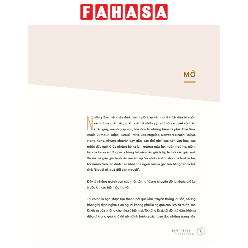 Sách - Ngụy Trang Của Suy Tưởng - Masks Of Thought - Bìa Cứng