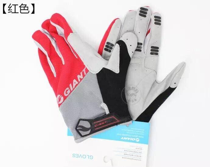 Khổng lồ Đi Xe Đạp Chống trượt Chống mồ hôi Nam Nữ Tất Cả Các Ngón Tay Găng Tay Thoáng Khí Chống sốc-Găng Tay Thể Thao MTB xe Đạp Xe Đạp Găng Tay