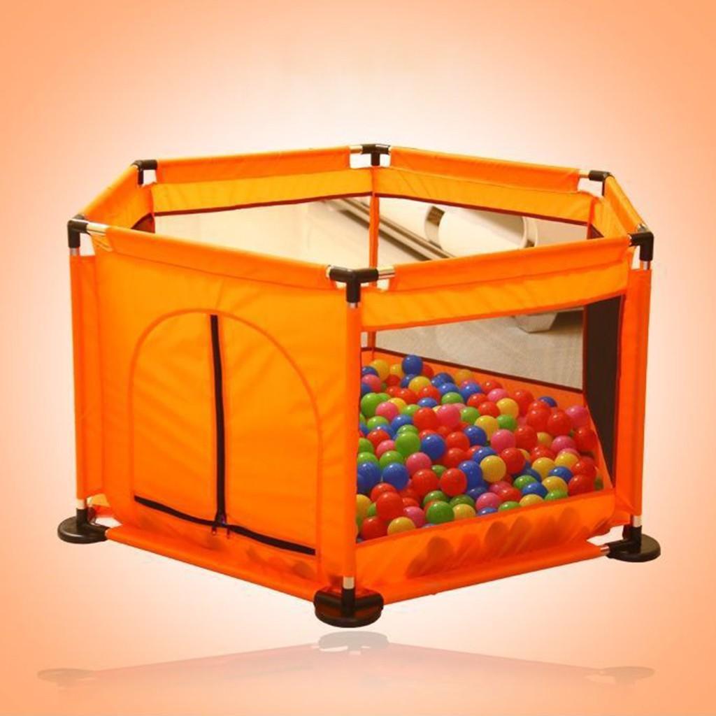 Quây bóng lục giác cho bé