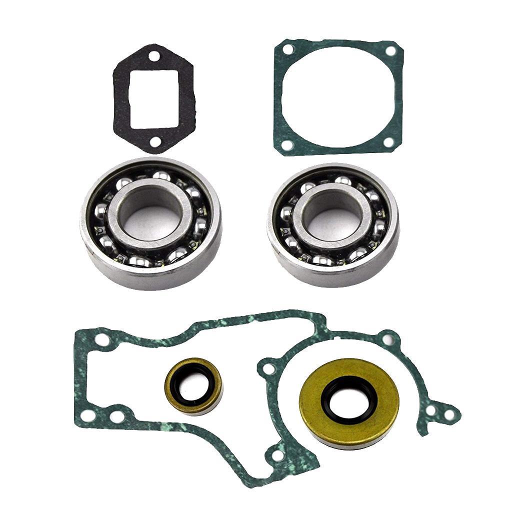 Gasket Oil Seal Kit Crankshaft Bearing Set Fits for Stihl 038 MS380 MS381 Chainsaw Lawn Mower Repair Parts