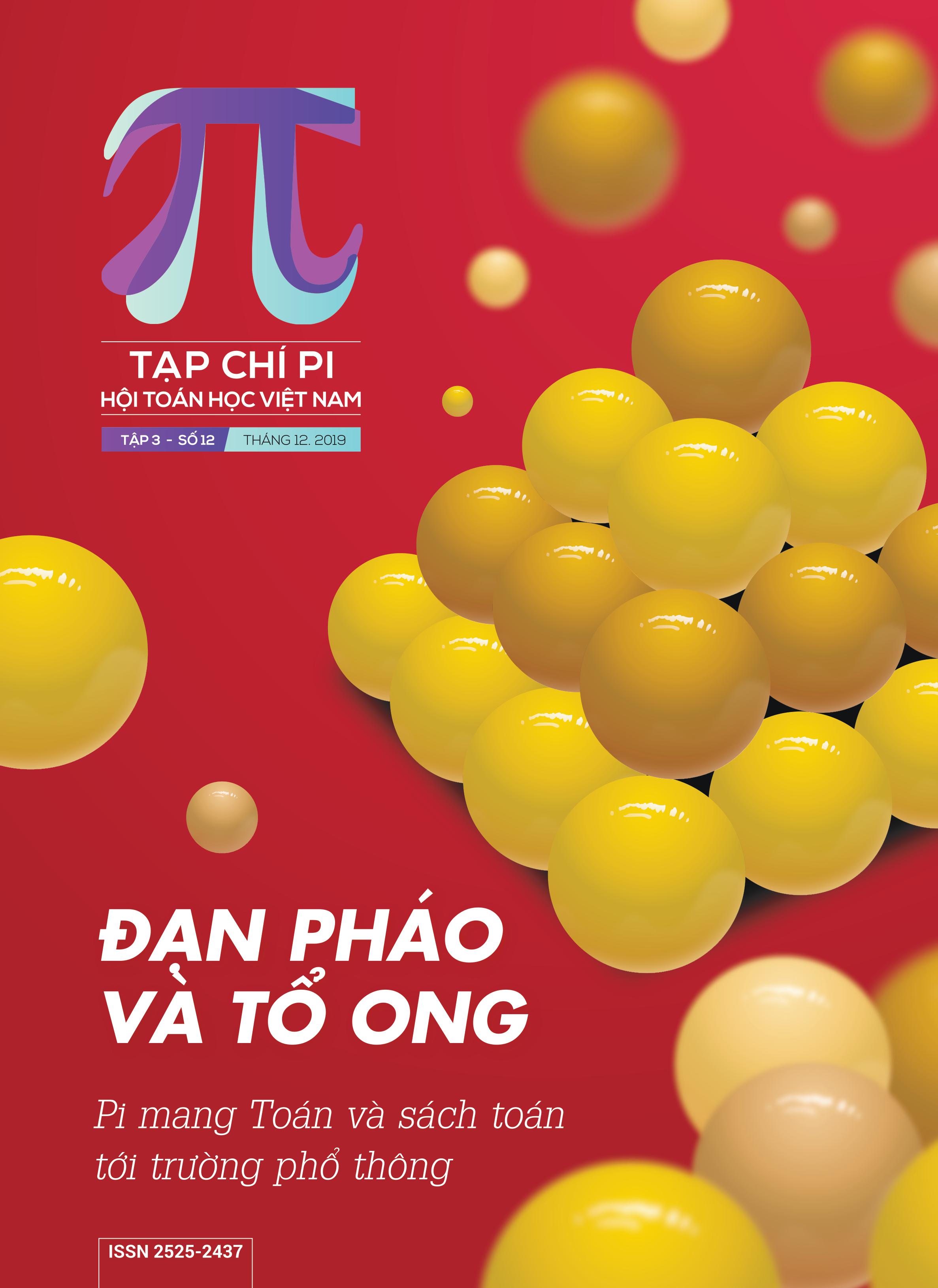 Tạp chí Pi- Hội Toán học Việt Nam số 12/ tháng 12 năm 2019