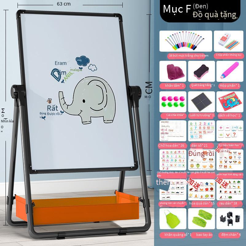 Đảm bảo chất lượng trẻ nhỏ bảng vẽ từ tính không bụi nhà nhỏ khung bảng đen viết bảng trắng bé có thể lau graffiti giá vẽ