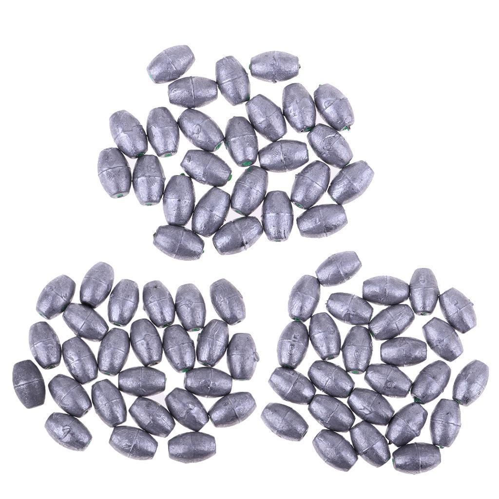 25Pcs Fishing Lead Weights - Lead Fishing Sinker Weight - Saltwater Freshwater