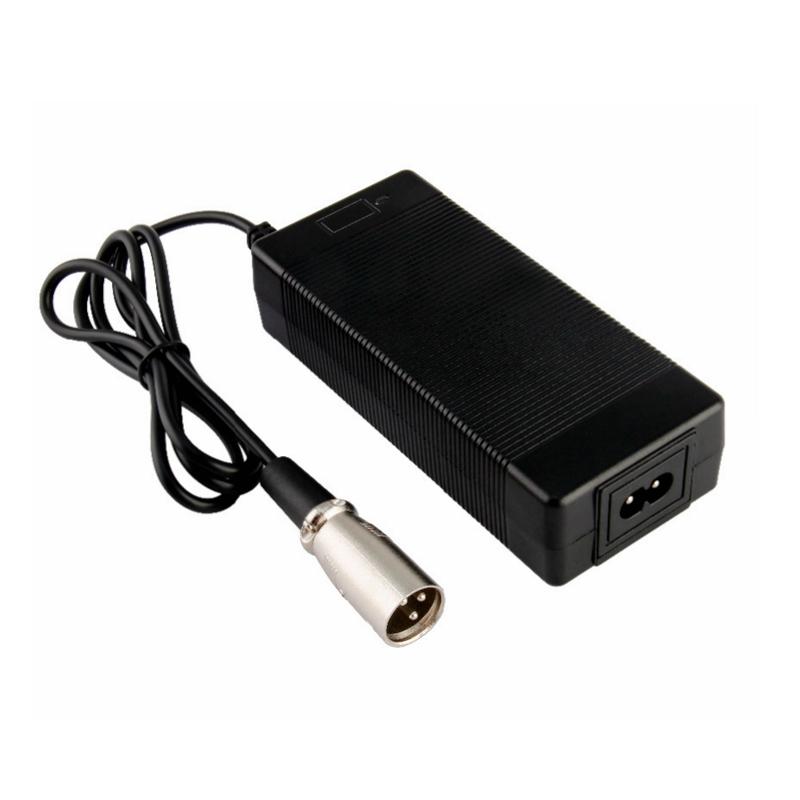 TANGSPOWER 36V2A Bộ sạc pin axit chì Bộ sạc xe máy điện cho xe đạp điện 41,4V Bộ sạc pin axit chì cho xe lăn Màu sắc: 4-Pin XLR