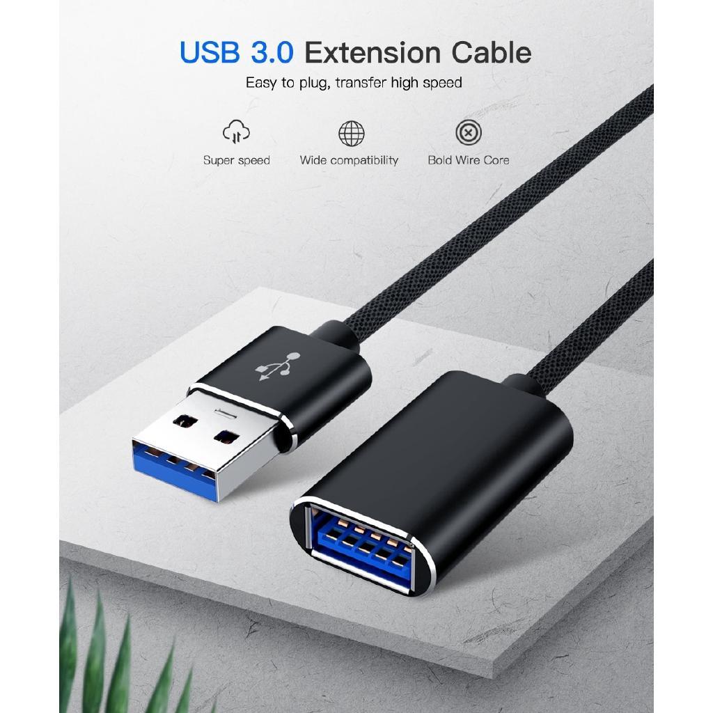 Dây cáp mở rộng USB 3.0 đồng bộ dữ liệu dành cho máy tính PC