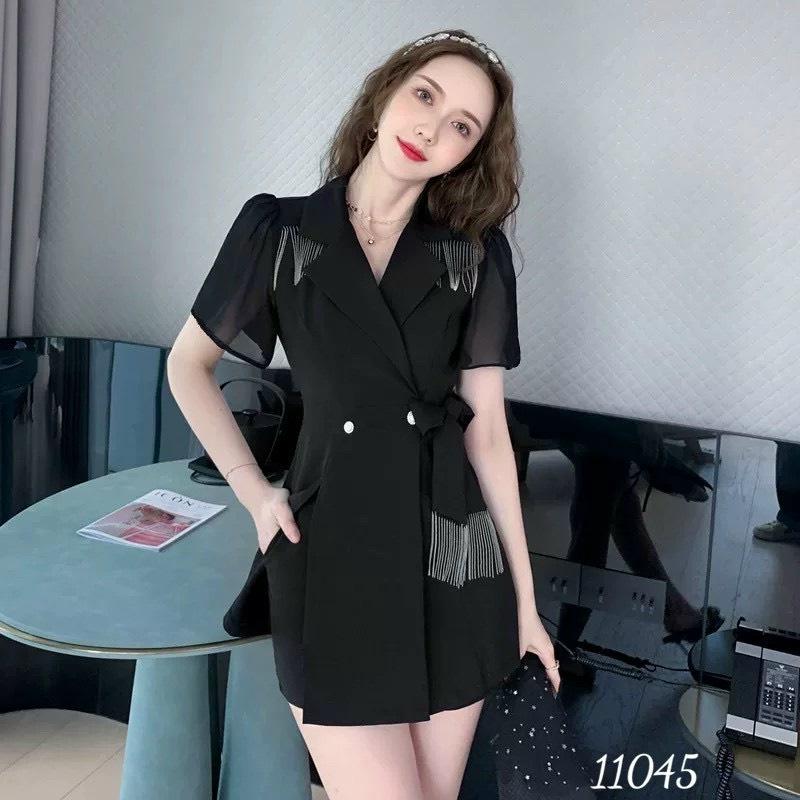 Sét bộ phối tua rua sang trọng đẳng cấp cho các quý chị em - thời trang hào hoa siêu xinh