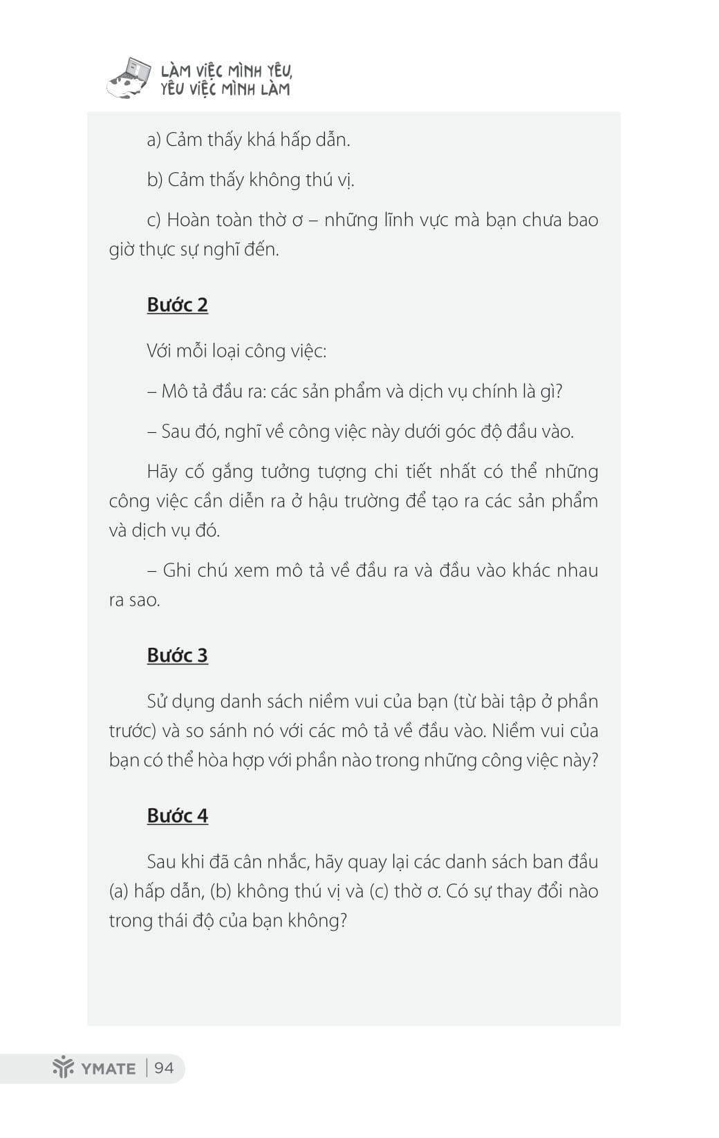 Sách - Làm Việc Mình Yêu, Yêu Việc Mình Làm - ảnh 12