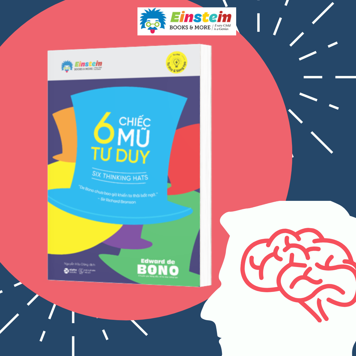 6 Chiếc Mũ Tư Duy (Tái Bản)