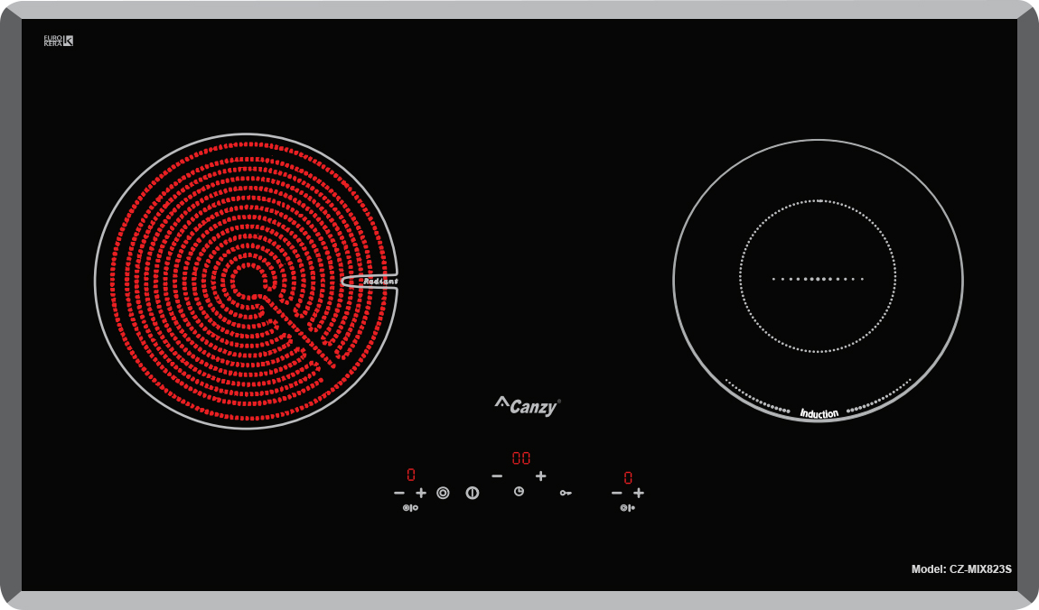 Bếp điện kết hợp Canzy CZ MIX823S - Hàng chính hãng