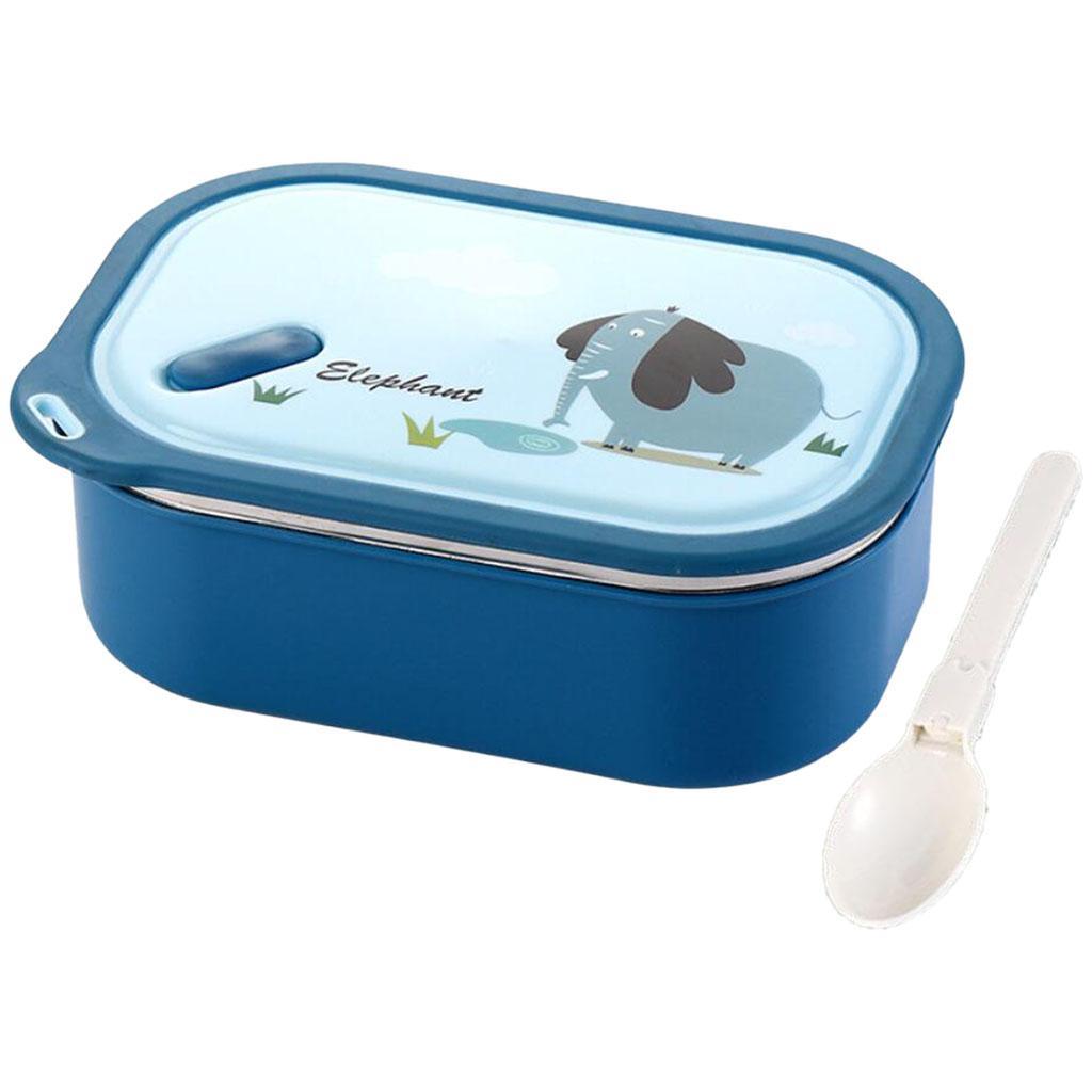 Insulated Lunch Box Portable Leak Proof Bento Box for School Travel Children