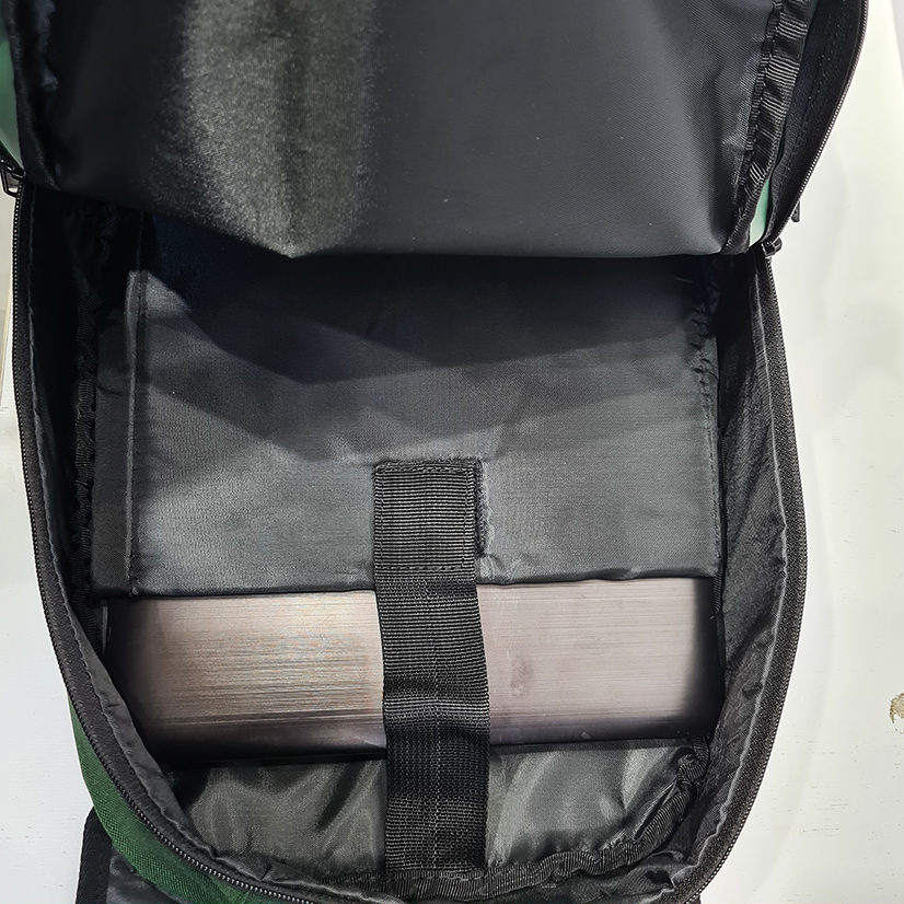 ( XEM VIDEO ) Balo nam nữ thời trang Hàn quốc để được laptop 14in du lịch chống thấm nước 111 BEE GEE ( NẮP CÓ 2 NỊT )