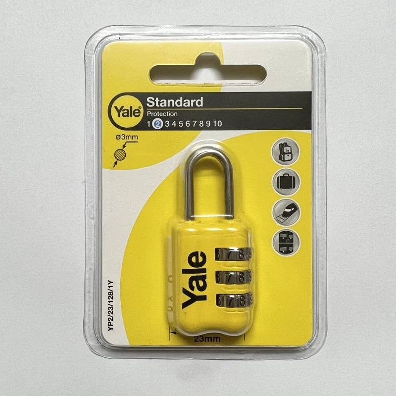 Ổ khóa số Yale YP2/23/128/7 rộng 23mm nhiều màu dùng khóa vali hành lý - MSOFT