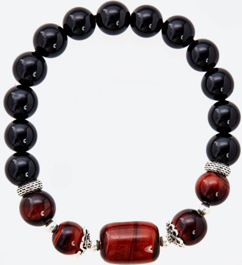 Vòng tay đá thiên nhiên phối lu thống size hạt 8mm - Ngọc Quý Gemstones