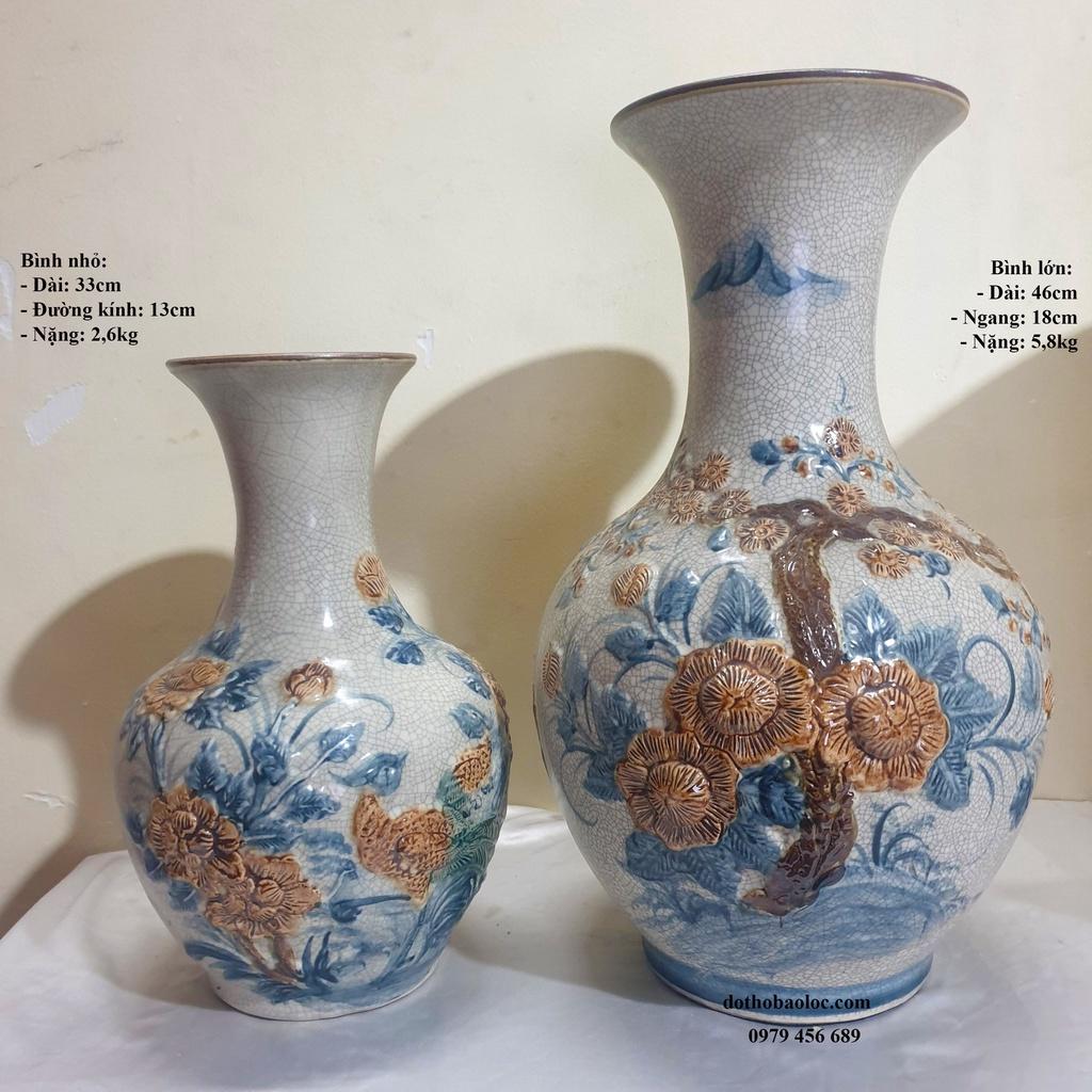 Bình Tài Lộc gốm