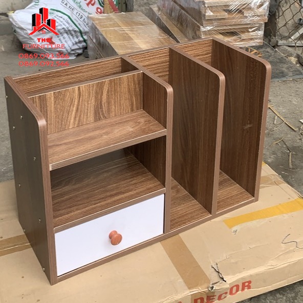 KỆ SÁCH, KỆ SÁCH ĐỂ BÀN, HỒ SƠ VÀ TÀI LIỆU VĂN PHÒNG SIZE 50x20x34cm