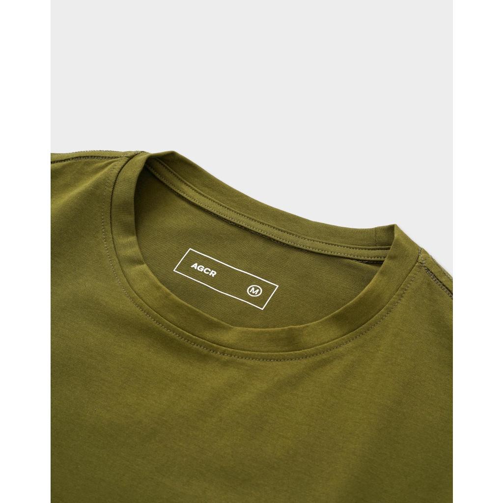 Áo Phông Nam AGCR Logo T-shirt - Xanh