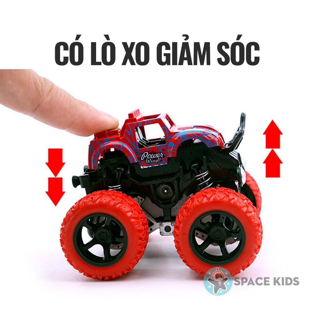 Đồ chơi trẻ em Xe ô tô địa hình quán tính loại bánh to chạy đà Buggy chất liệu nhựa ABS an toàn cho bé