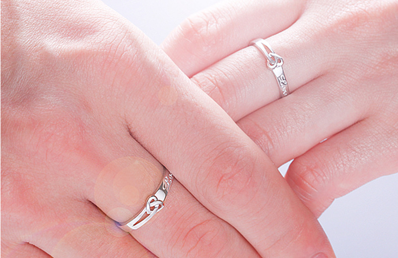 Nhẫn đôi bạc LOVE - Trang sức BẠC Panmila (ND.A6.B)
