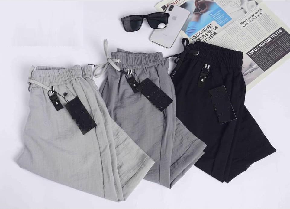 Quần short đũi lưng chun Đũi Việt